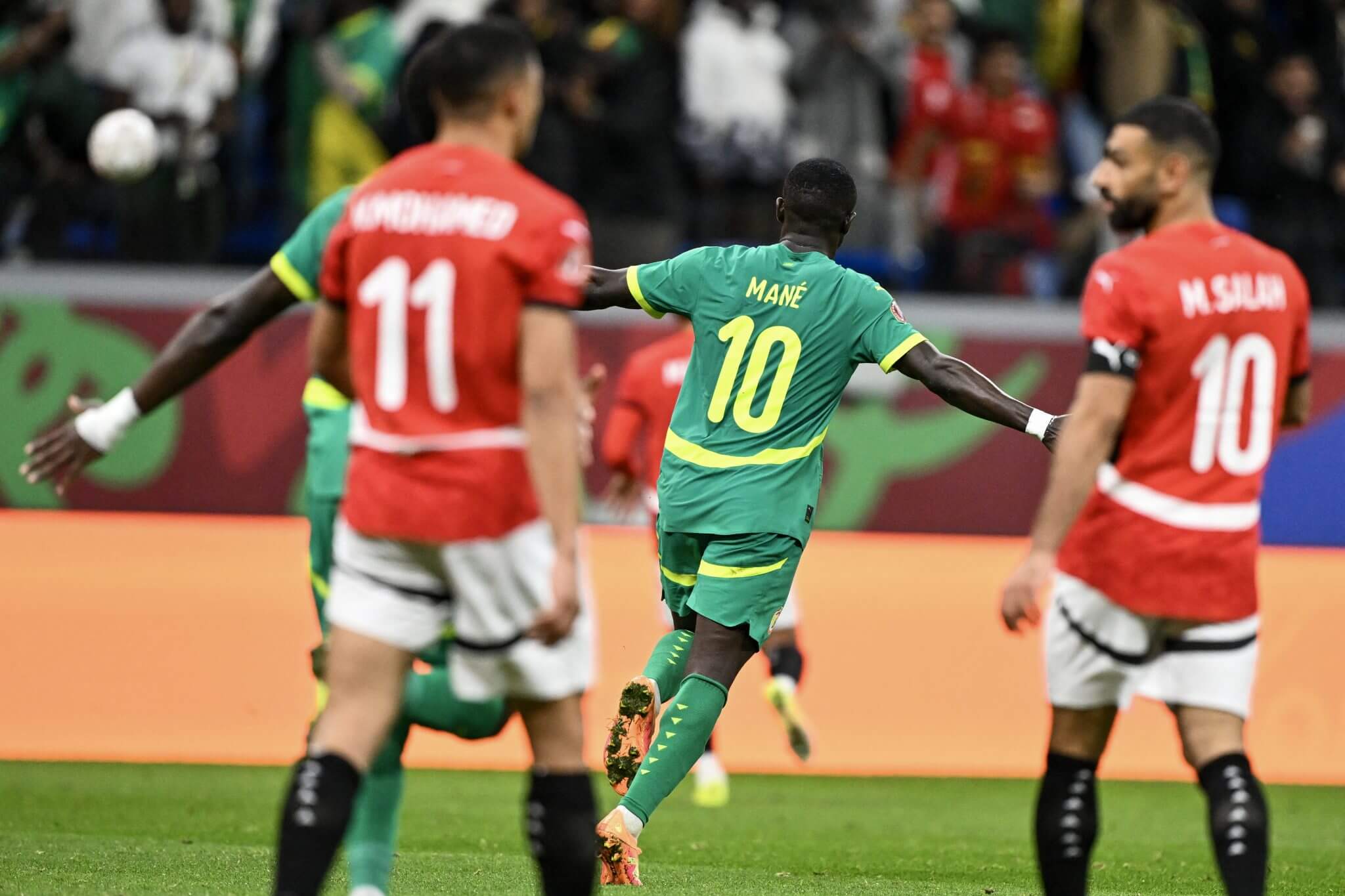 Mohamed Salah กองหน้าทีมชาติอียิปต์ หลังตกรอบ Africa Cup of Nations จากการแพ้เซเนกัล